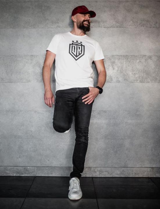 Dinamo Men's T-SHIRT «» WITH BLACK PRINTING XXL (XXL)