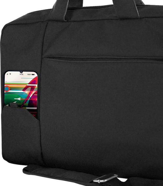 Immagine prodotto Land NS-KLM180705-B borsa per notebook 39,6 cm (15.6') Borsa da corriere Nero, Rosso, Bianc (15.60", Universale)