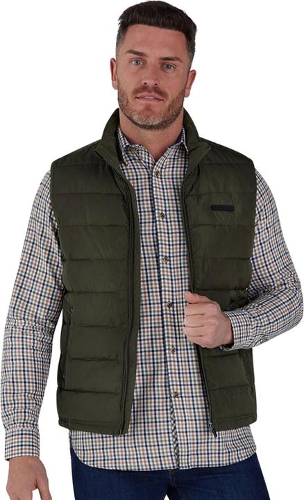 Actual product image Raging Bull Mens Quilted Midweight Gilet (L)