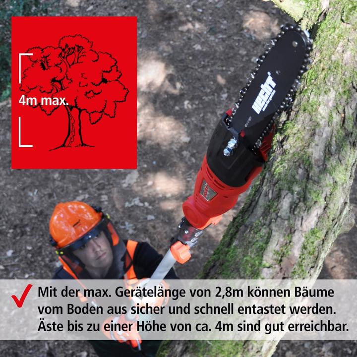 Image du produit Hecht 971 W Élagueuse sur perche (Scie à chaîne électrique)