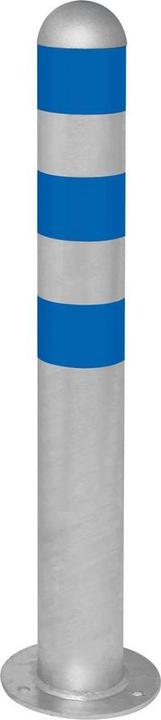 Produktbild Moravia Ladesäulen Rammschutz-Poller Ø 108 mm Stahl mit blauen Reflexringe
