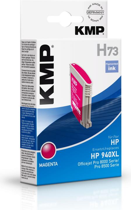 Actual product image KMP Tinte replaces HP940XL (C4908AE) (M)