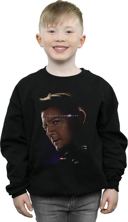 Actual product image Boys Avengers Endgame Avenge The Fallen Hawkeye Sweatshirt (140, 146)