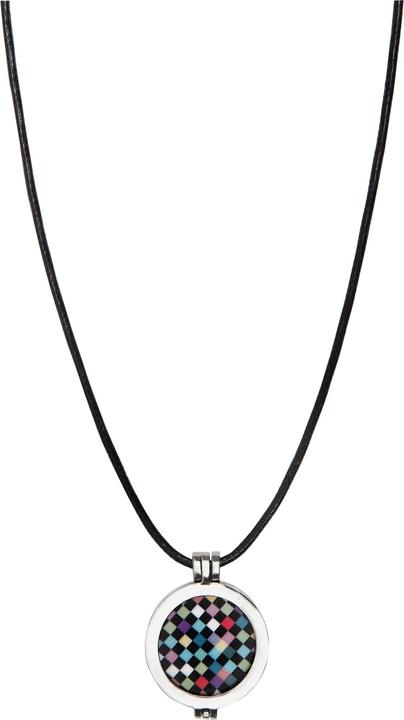 Immagine prodotto Rico Design Collana in cotone, nera, 70 cm circa (Cotone, Metallo)