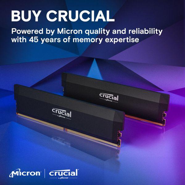 Immagine prodotto Crucial Pro Overclocking (1 x 16GB, 6000 MHz, RAM DDR5, U-DIMM)