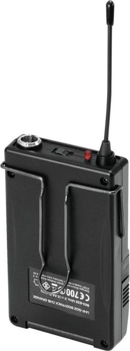 Image du produit Omnitronic Émetteur microphone UHF-502 Mode de transmission:radio Interrupteur