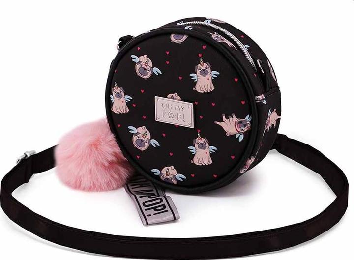 Produktbild Oh My Pop! Small Round Shoulder Bag Pug