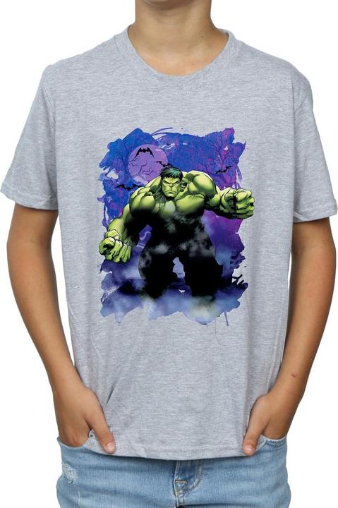 Image du produit - T-shirt HULK HALLOWEEN SPOOKY FOREST - Garçon (152, 158)