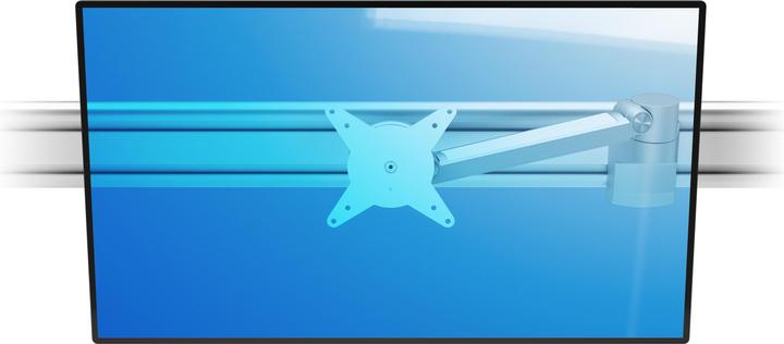 Actual product image Dataflex VIEWLITE desk rail system, HxWxD 450 x 1200 x 52 mm, max. load 24 kg.