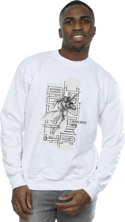 Image du produit Star Wars - Sweat THE BOOK OF BOBA FETT FENNEC ILLUSTRATION - Homme (M)