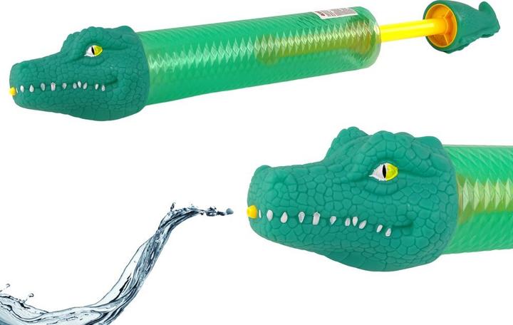 Produktbild Lean Toys Krokodil-Wasserspritzenwaffe
