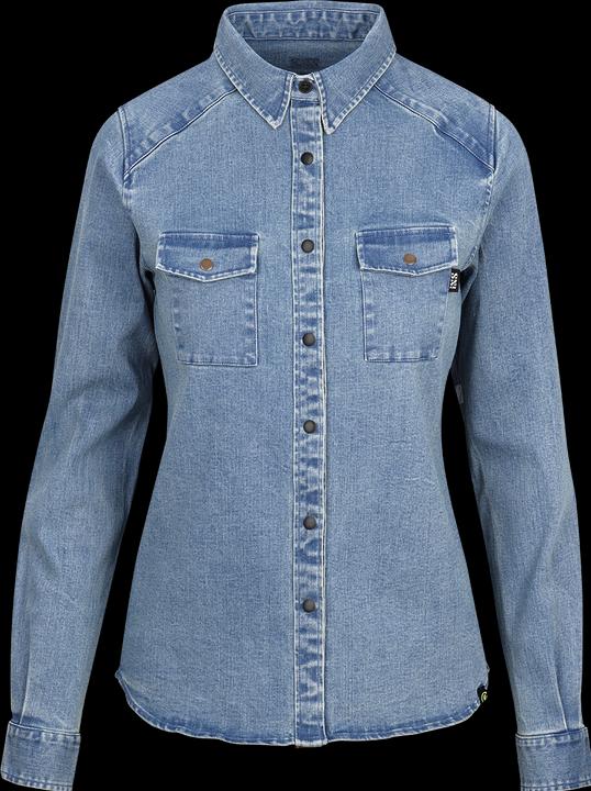Image du produit iXS Carve Women Digger organic Hemd washed blue 42 (42)