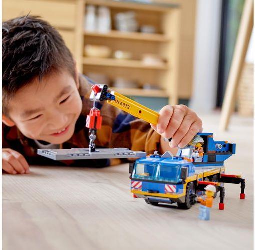 Produktbild LEGO Geländekran (60324, LEGO City)