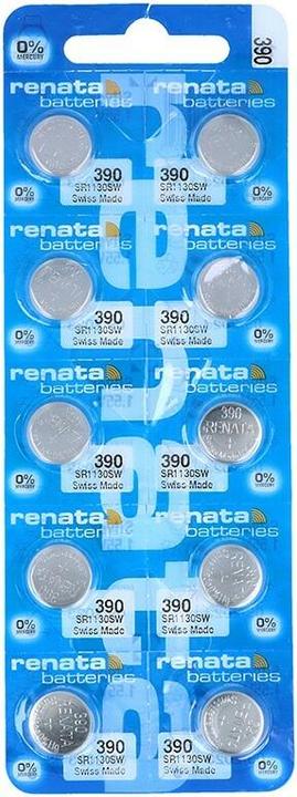 Renata Knoopcelbatterij, zilveroxide, SR54, 1,55V, 60mAh (SR54, 60 mAh)