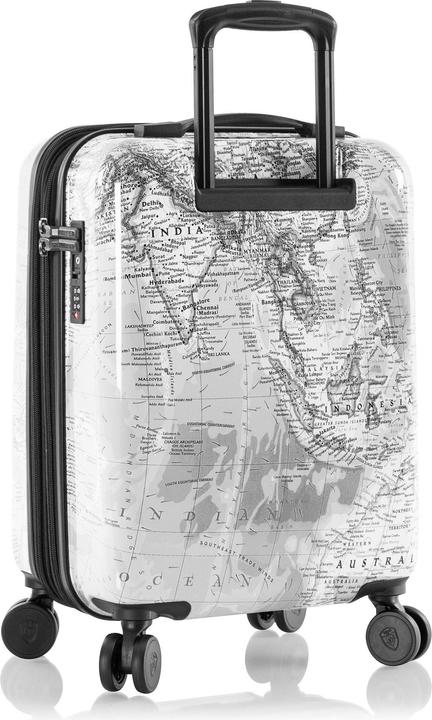 Immagine prodotto Heys Journey Fashion Spinner -matkalaukku, mustavalkoinen kartta (49 l, Bagaglio a mano (fino a 50 litri))
