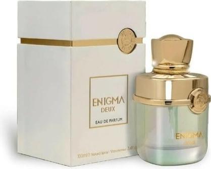 Actual product image Fragrance World Enigma Deux 100ml Eau De Parfum by FA Paris Sweet Musky Powdery Unisex Perfume (Eau de parfum, 100 ml)
