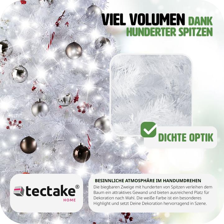 Produktbild tectake Künstlicher Weihnachtsbaum (180 cm)