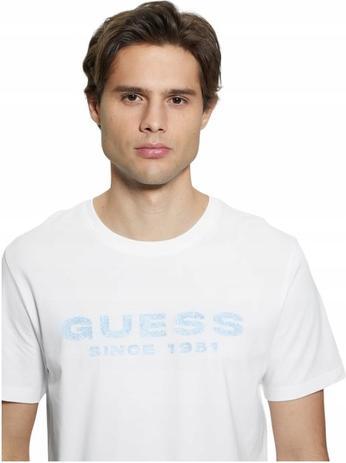 Guess Herren-T-Shirt mit Logo-T-Shirt (XXL)