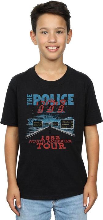Immagine prodotto The Police North American Tour V2 Maglietta Ragazzi (140, 146)