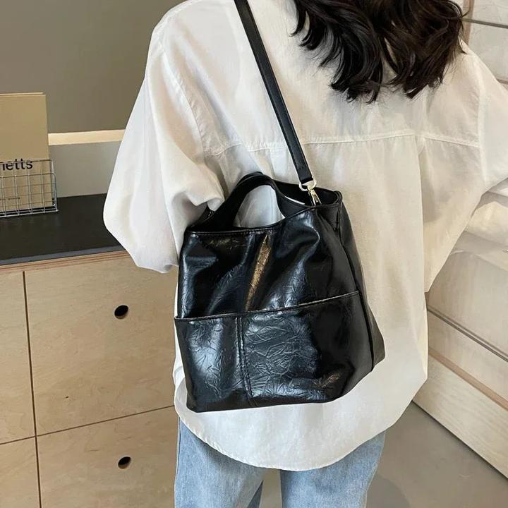 Produktbild Only-Bags.Store Einfache Pu Eimer Handtaschen grosse Kapazität Mode vielseitige Umhängetaschen