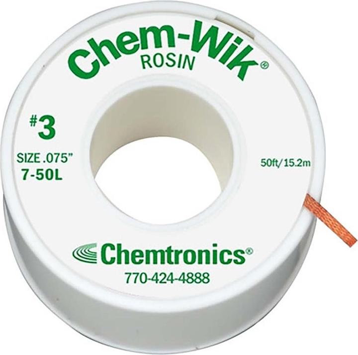 Image du produit ChemWik Cordelette Dessoudée 2.00 mm 15.0 m (Kit de dessoudage)