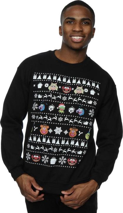 Produktbild Disney The Muppets Christmas Heads Sweatshirt (S)