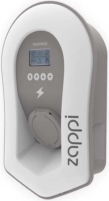 Productafbeelding Myenergi ZAPPI-2H22UW-T ZAPPI-2H22UW Wallbox met Hub (Type 2, 22 kW)