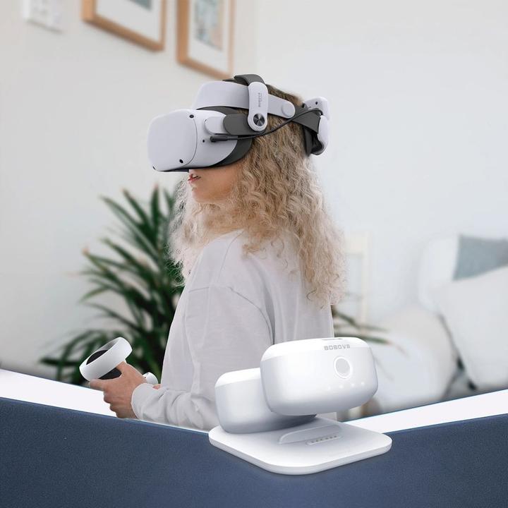 Actual product image Bobovr Twin Charger Station/Dock for B2 Battery