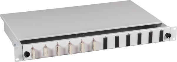 Image du produit EFB Elektronik Boîte d'épissure SC/SC 50/125µ s.o. 24 Pig./12 Coupleur OM4 (Boîte de jonction)