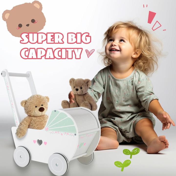 Immagine prodotto Woodenfun Passeggino per bambini