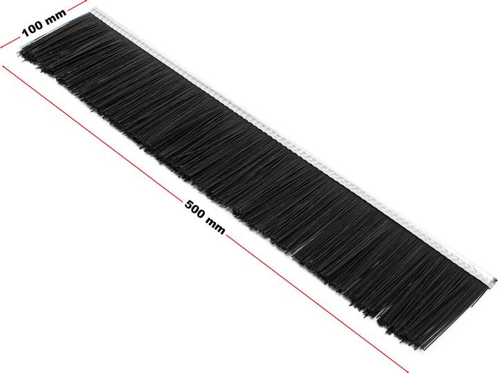 Immagine prodotto Wiltec Spazzola di ricambio 50 cm per spazzatrice 87 cm Rasaerba Raccoglitore di foglie (Spazzatrice, Ricambi per macchine da giardino)