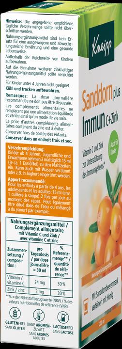 Produktbild Kneipp Sanddorn Immun (1 Stück, Flüssigkeit)