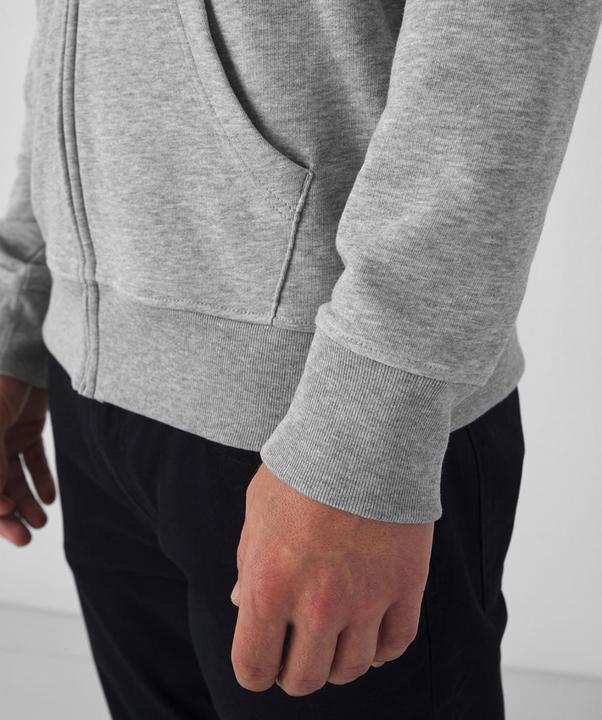 Actual product image B&C Organic Hoodie With Zipper (S)