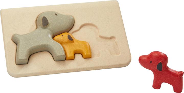 Actual product image Plantoys dog puzzle (3 pieces)