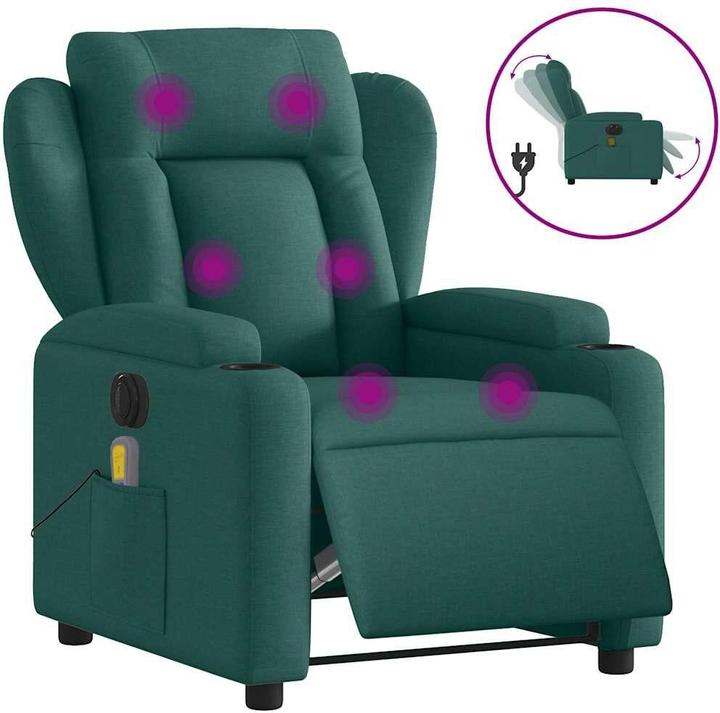 Produktbild VidaXL Massagesessel Elektrisch Stoff