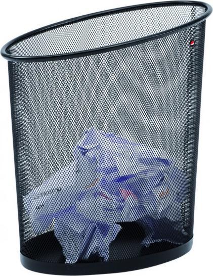 Produktbild Alba Altpapierkorb mesh, 20 l, schwarz (18 l)