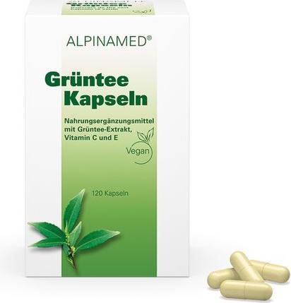 Produktbild Alpinamed Grüntee Kapseln (1 Stück, Kapseln, 112 g)