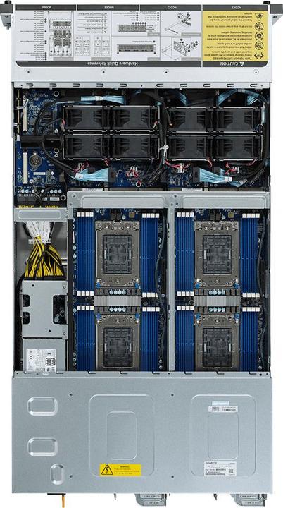 Actual product image Gigabyte H262-Z62 MZ62-HD0 2U4N ROME.