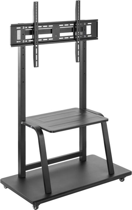 Actual product image Gembird TV floor stand with caster wheel (100", 150 kg)
