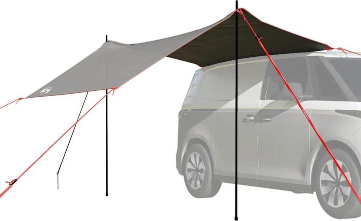 Image du produit VidaXL Tente pour voiture Gris et orange Imperméable (2.25 kg)
