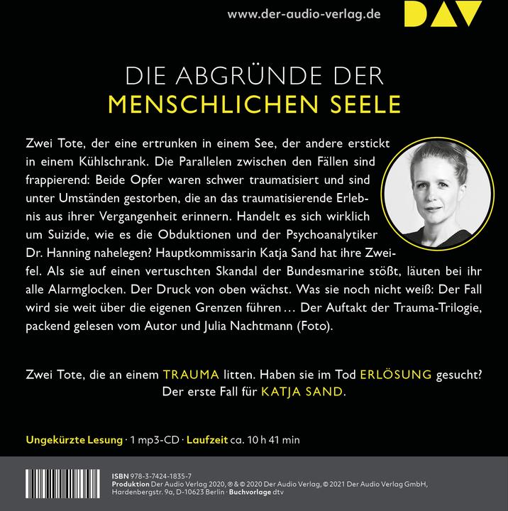 Image du produit Trauma - Pas d'échappatoire. La première affaire de Katja Sand (Julia Nachtmann, Christoph Wortberg, Allemand)