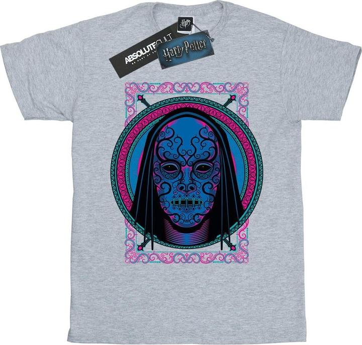 Actual product image Boys Neon Death Eater Mask T-Shirt (128)