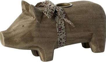 Image du produit Maileg Porte-bougie cochon