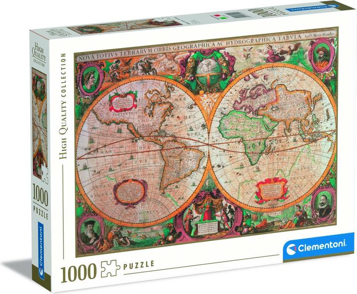 Produktbild Clementoni Alte Weltkarte (1000 Teile)