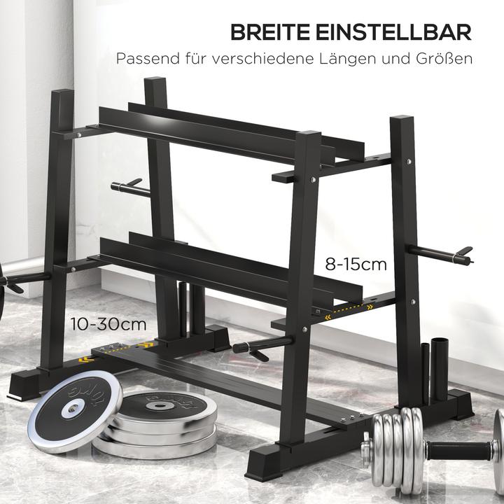 Produktbild SportNow Hantel- und Gewichteständer mit 3 Stufen
