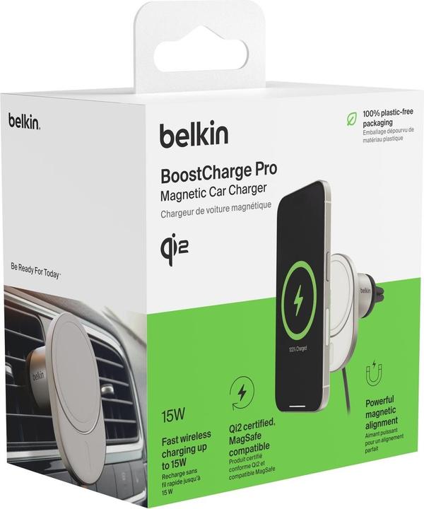 Productafbeelding Belkin Qi2 15W Car Vent Mount No CLA (15 W)