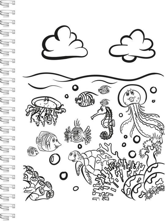 Image du produit Éditions :Livre de coloriage océanique pour enfants