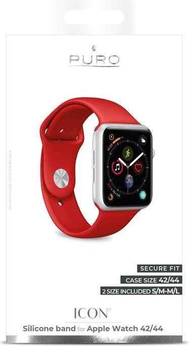 Actual product image Puro Icon 42-44mm (44 mm, Silicone)