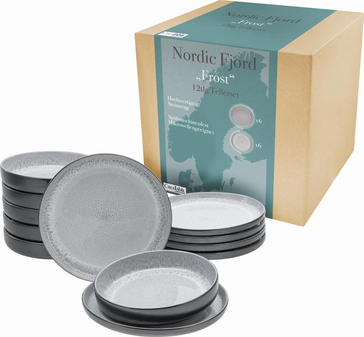 Produktbild CreaTable Nordic Fjord (12 Stück)