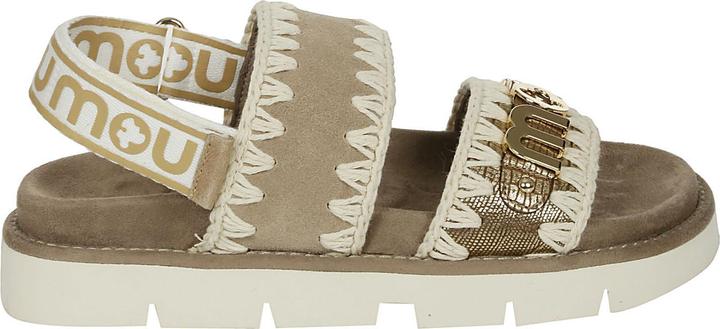 Produktbild Mou Sandal MU.SW461001C MLIGOL METALLIC LIZARD GOLD (39)
